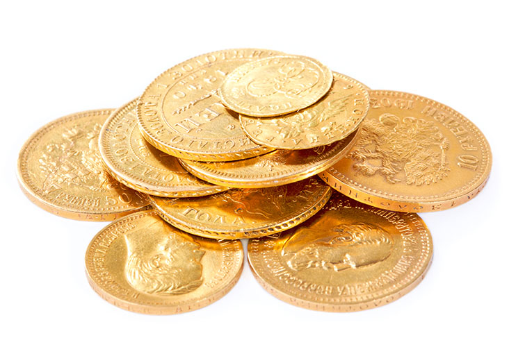 Goldmünzen-Ankauf